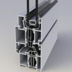 Perfil de aluminio con ranura en T, balcón de perfil de aluminio