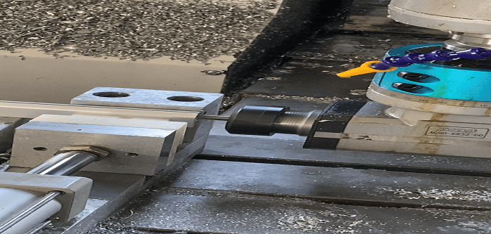 Mecanizado de acabado de perfiles de aluminio industrial